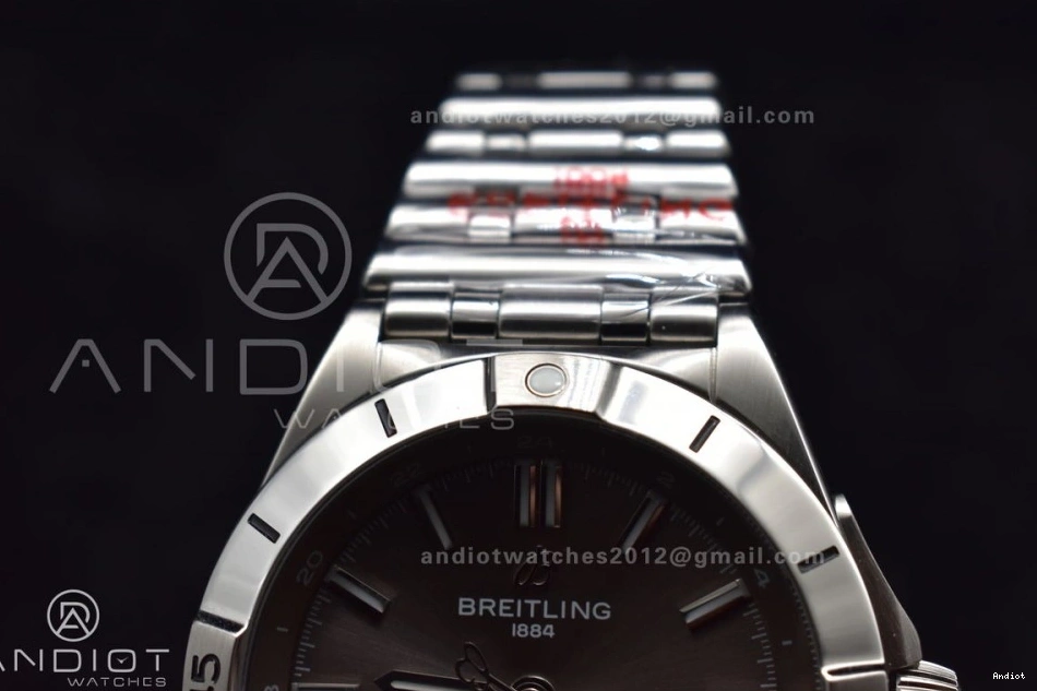 BLS Best GMT 1:1 Chronomat Automatic Edition Factory Breitling A BestValue on SS 40mm Bracelet 529 Dial Grey 0809